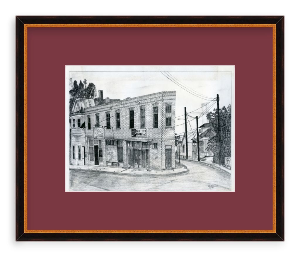 The Corner Store Custom Frame