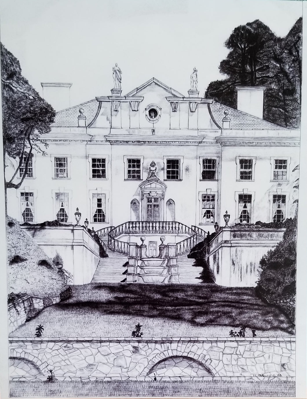 Madame C.J. Walker's Villa - Print