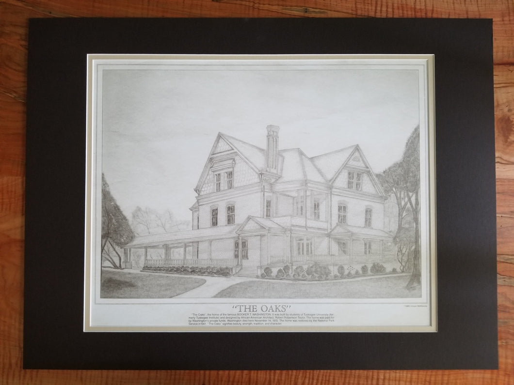 The Oaks- Large - Matted